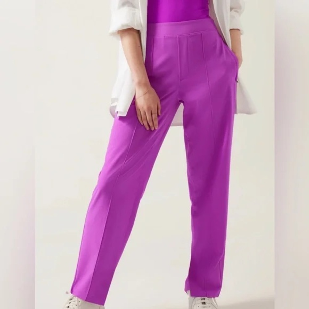 Athleta Brooklyn Heights Purple Pants